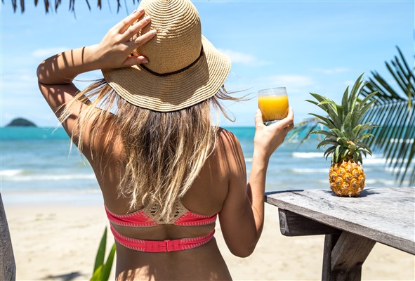 An exotic place to start a new life in is The Bahamas