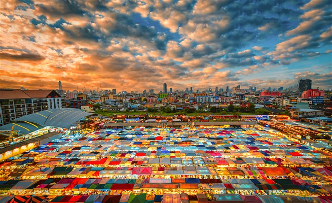 Bangkok second hand market