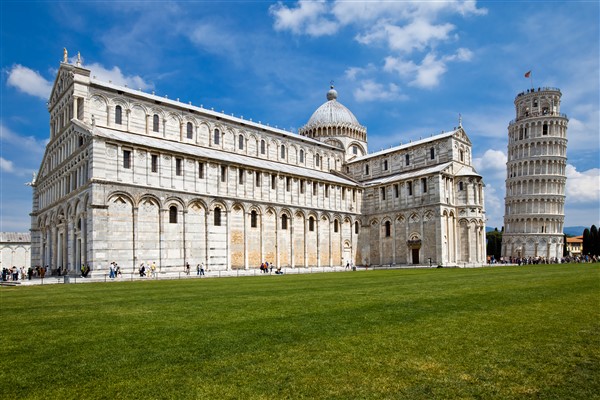 Leaning tower of Pisa and Basilica